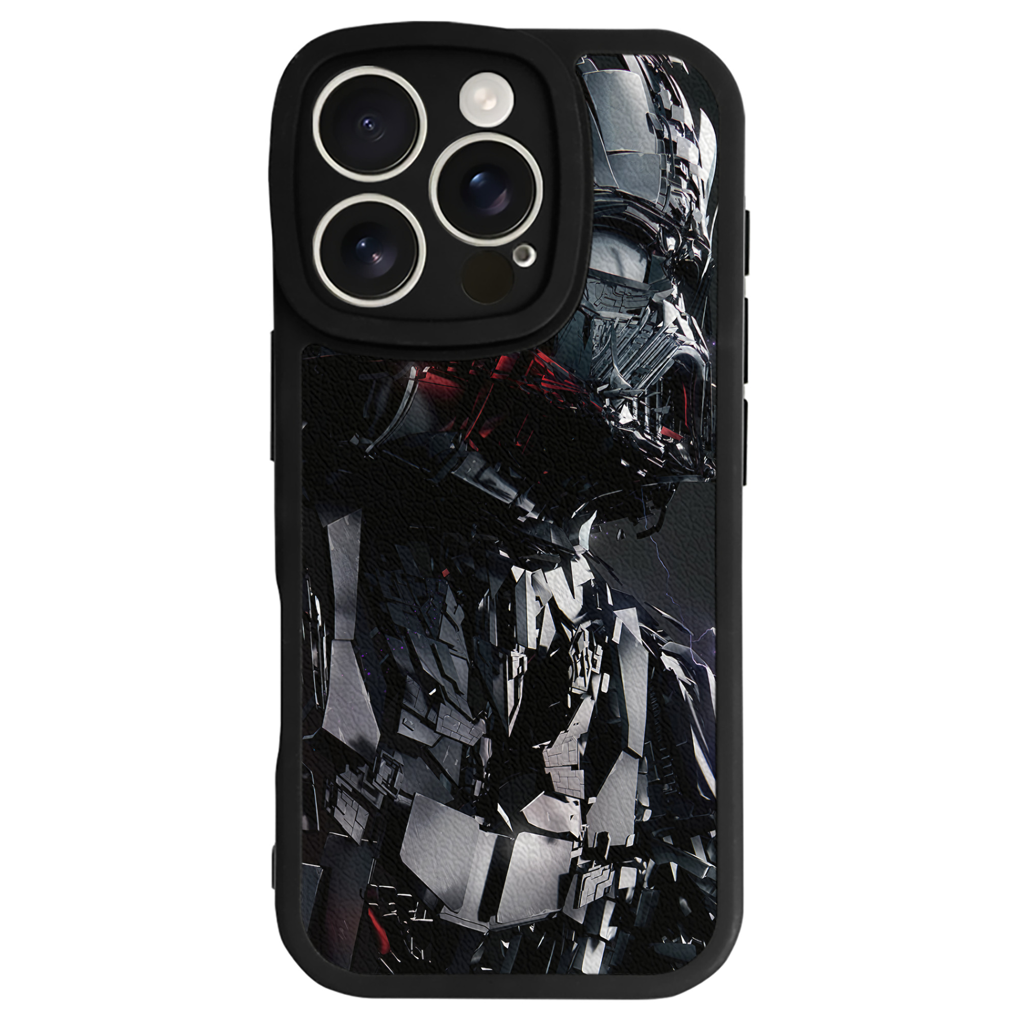 （画像用） スター・ウォーズ Star Wars 【iPhone 16シリーズ対応】シリコンスマホケース（レザー調） 材質：シリコン